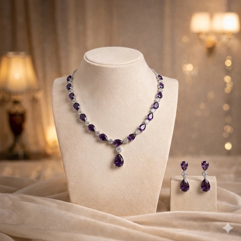 Aarzoo Drop Necklace Set