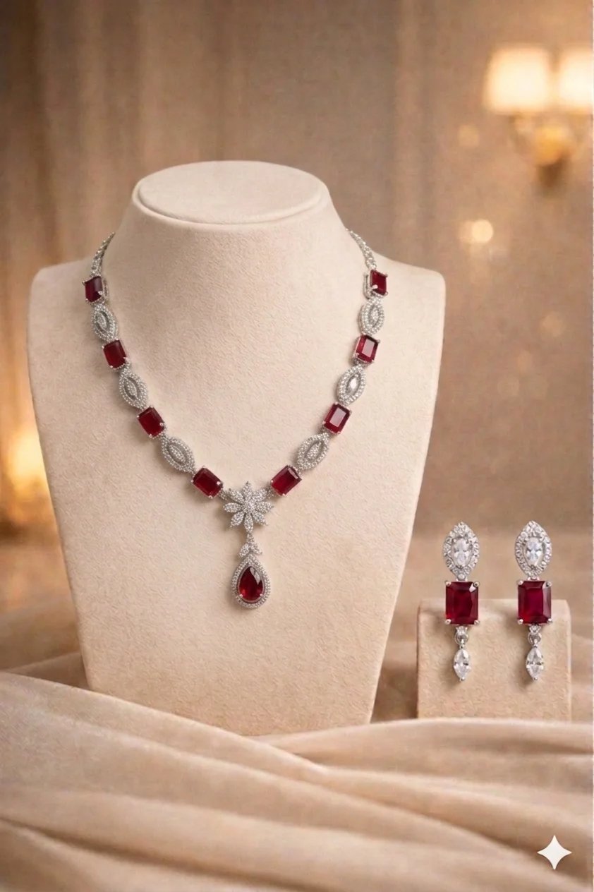Mehr Drop Necklace Set