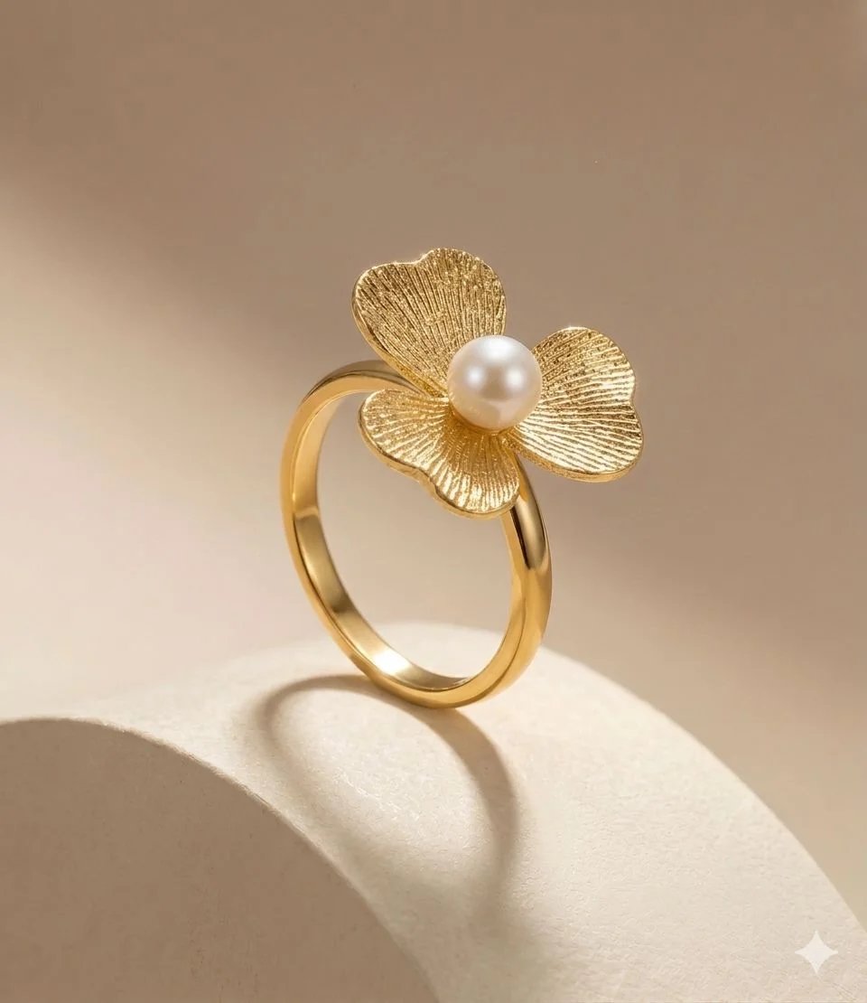 Pearl Blossom Ring