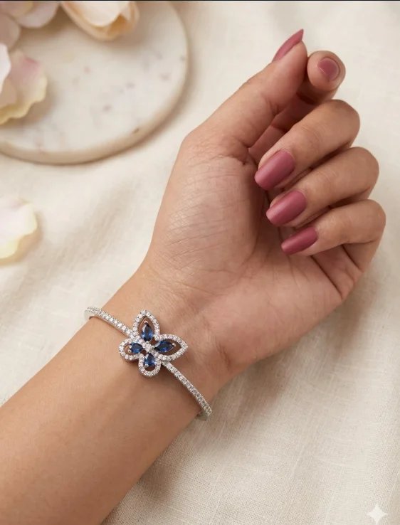 The Blue Flutter Kada 🦋✨